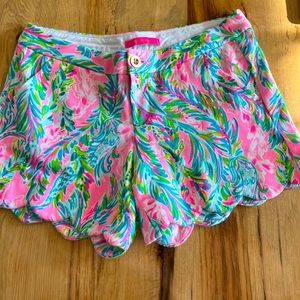 Lilly Pulitzer Buttercup Knit Shorts! Size 6